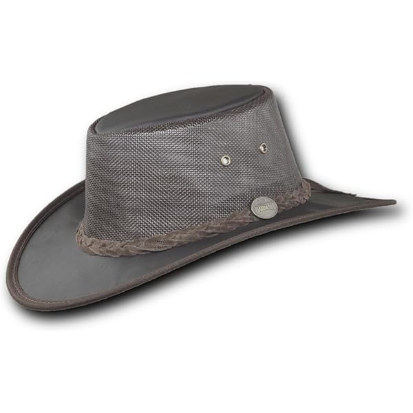 Barmah Hats Sundowner Kangaroo Leather Hat 1019BL / 1019BR