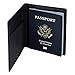 Travelambo RFID Blocking Genuine Leather Passport Holder Wallet Cover