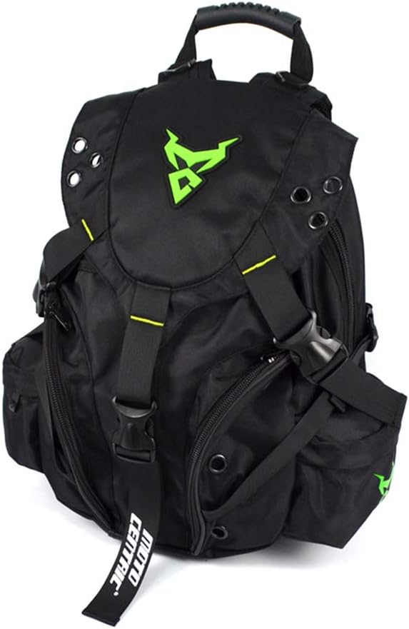 Amazon Com Reflective Motorcycle Helmet Backpack Adjustable Carrying System Lightweight Commuter Carry On Day Bag For Students Travel Riding Sports Outdoors