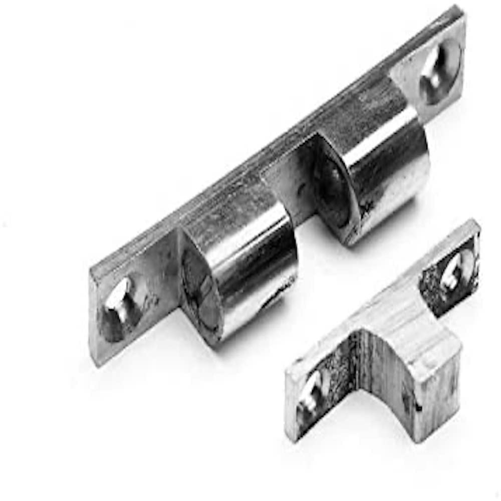 Merriway BH05091 Double Ball Catch Chrome 50mm