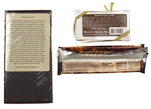 Gourmet Bundle - Deluxe Chocolate Assortment, Turtle Truffles & Chocolate Bar with Almonds