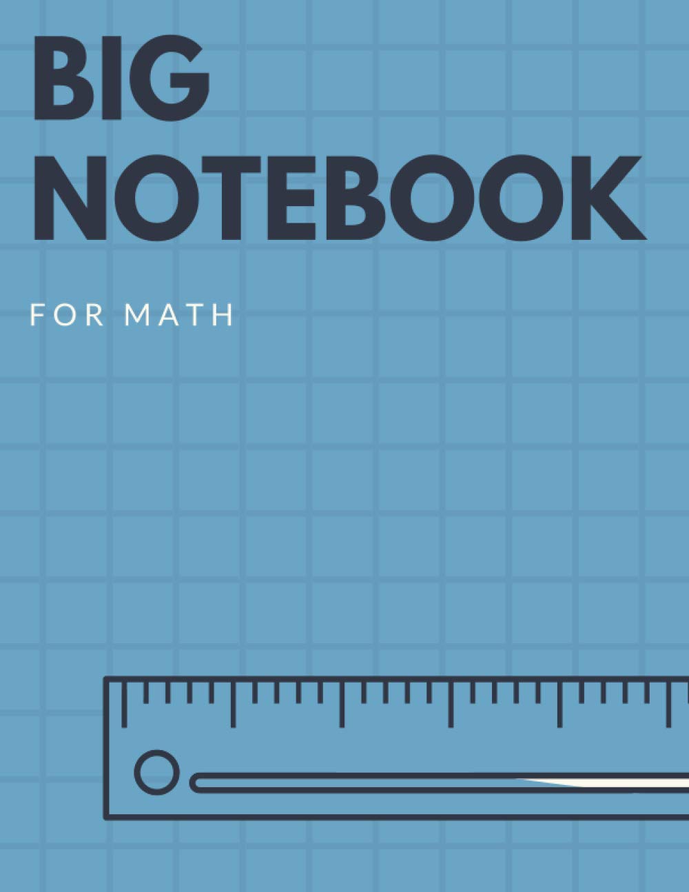 Big Notebook for Math: Graph Paper Composition Notebook, 500 Pages, 4x4 Grid Paper Pages (Large, 8.5'' x 11''), Quad Ruled