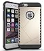 Zoyee Rugged Anti-Scratch Hybrid Dual Layer Case for Apple iPhone 6 and 6s - Golden