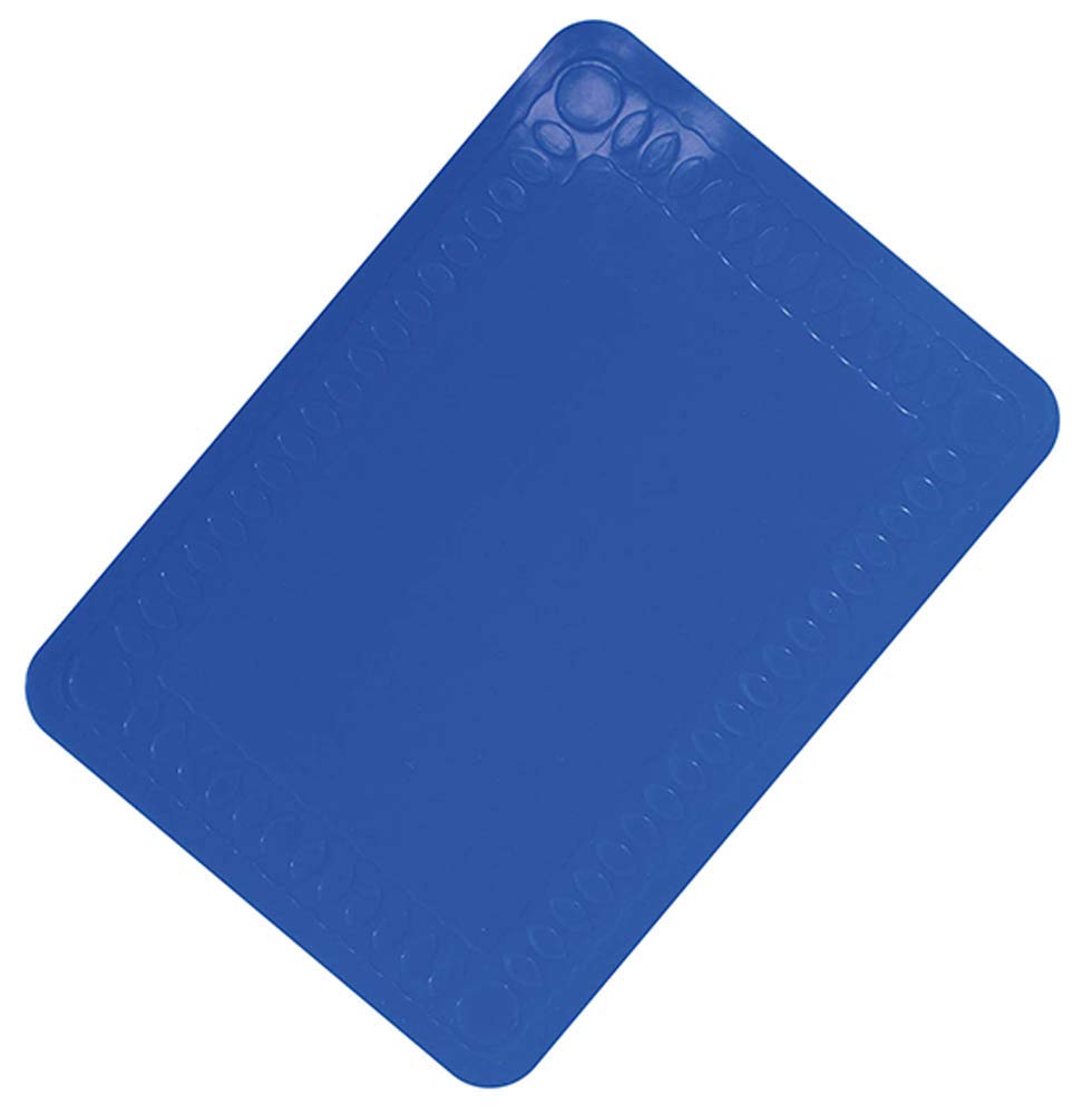 Aidapt Anti Slip Wipe Clean Heat Resistant Silicone Table Mat 250x180mm in Blue