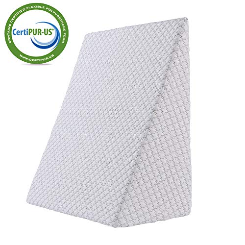 KUNPENG Bed Wedge, Memory Foam Wedge Reading Pillow & Acid Reflux