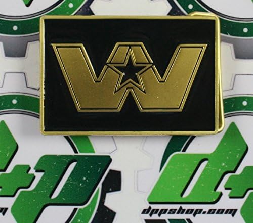 Western Star Truck 50th Anniversary Belt Buckle Gold & Black semi Trucker Diesel