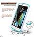 LG K10 Case, LG Premier LTE L62VL L61AL Case, NageBee [Hybrid Protective] Armor Soft Silicone Cover with [Studded Rhinestone Bling] Design Diamond Hard Case For LG K10 / Premier LTE L62VL L61AL- Wave