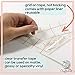 Craftables Clear Vinyl Transfer Paper Tape roll w/Alignment Grid and Easy Release Paper | 12