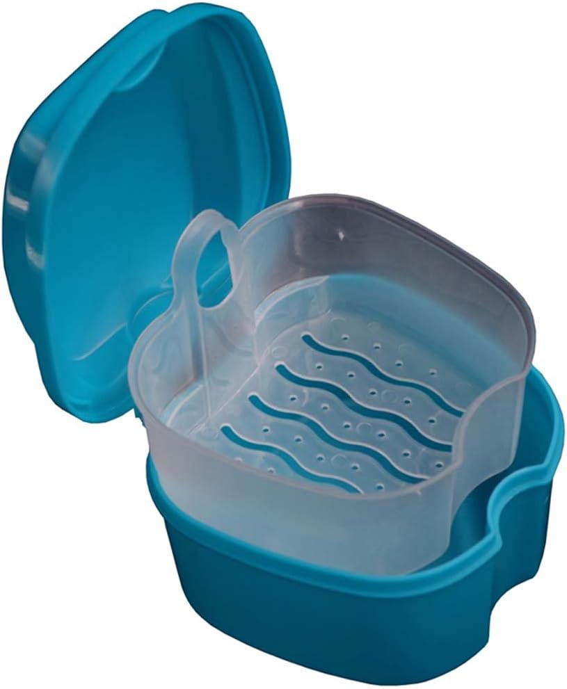 KaLaiXing brand Denture Bath Storage Container for Soaking Dentures