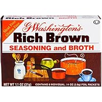 George Washington Broth, Brown, 1.1-ounces (Pack of 24)