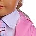 WensLTD Clearance! Cute Sweater Outfit Reindeer Snowman Sweater & Cap For 18 inch American Girl Doll (Pink)