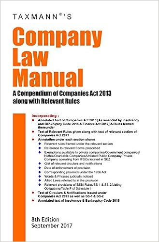 Company Law Manual 