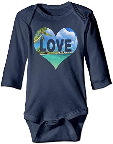 Love Beach Funny Halloween Graphic Jumpsuit For Infant 0-24 Months