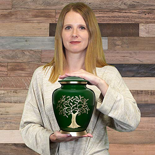 Trupoint Memorials Cremation Urns for Adult Handcrafted Cremation Urn