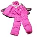 Osh Kosh Little Girls' Toddler Heavyweight 2 Piece Printed Snowsuit, Pink, 3T