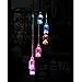 OWNUZZ® Solar Powered Wind Chimes (Lucky Star) Color Changing Wind Chimes Light with Double S Hanging Hook, Romantic Windbell Light Mobile Hanging lamp for Patio Gardening Lighting Home Decoration