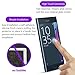 Screen Protector for Sony Xperia X Compact, Qoosea Full Coverage Ultra-thin 9H Hardness Crystal Clear Scratch Resistant Tempered Glass Screen Protector for Sony Xperia X Compact (Transparent)