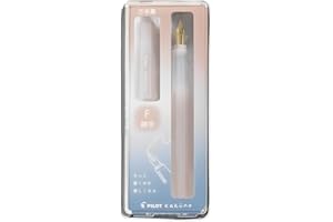 Pilot Kakuno Fountain Pen Madoromi Color Series, Gold (Smiley Face) Fine Nib, Perfect for Beginners and Creative Expression, Ivory, PFKA-1MDIF