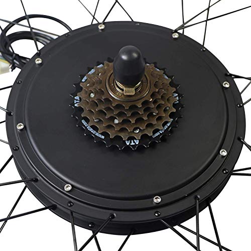 LLY 26" Electric E-Bike Motor Kit Rear Wheel 48V 1000W Battery Powered Bicycle Motor Conversion Kit CA-US Warehouse Drop Ship
