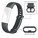iGK Replacement Bands Compatible for Fitbit Alta and Fitbit Alta HR, Newest Adjustable Sport Strap Smartwatch Fitness Wristbands Slate Small