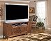 Signature Design by Ashley Cross Island Large TV Stand Medium Brown