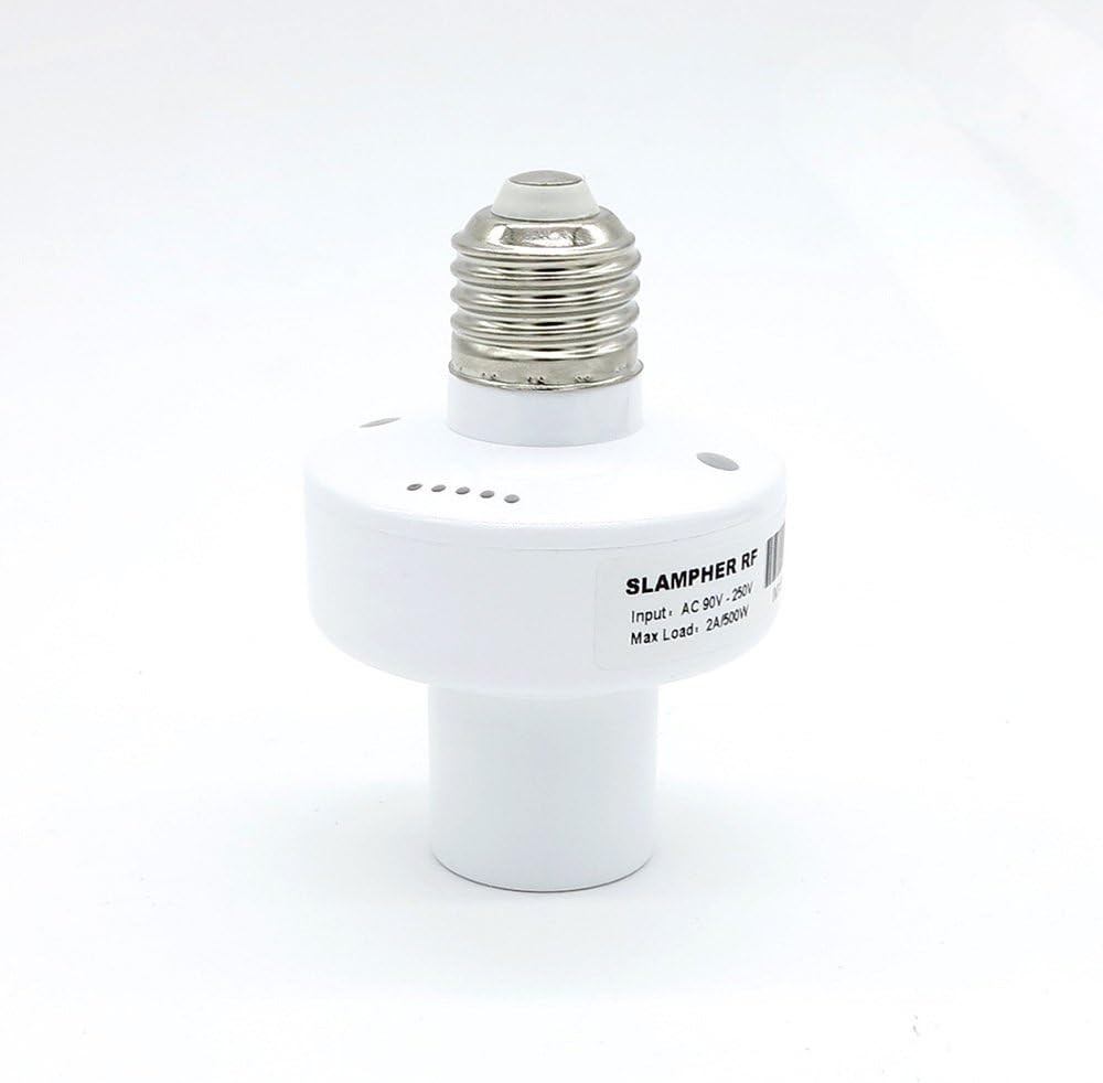 Contempo Views Itead Slampher: WiFi 433MHz RF Wireless Light Holder For Smart Home Remotely control home light bulbs (2 pieces)