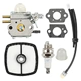 Hilom Carburetor with Tune Up Kit for Carburetor C1U-K52 C1U-K47 for Echo PE-2000 PE-2400 GT-2000 GT-2400 SRM-2100 SHR-210 SHC-1700 SHC-2100 PP-800 PP-1200 PP-1400 PPF-2100 PPT-2100 HCA-2400