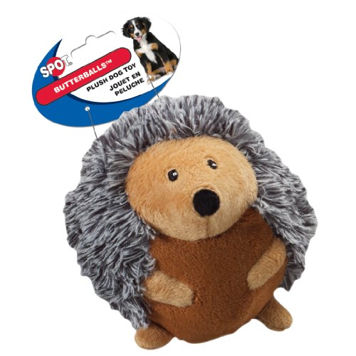 Ethical Pet Butterballs Dog Toy, 4-Inch, Forest, Assorted