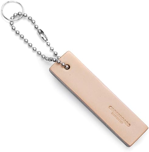 Amazon Co Jp ホテル キーホルダー キーリング ルームキーホルダー 本革 メンズ レディース ブランド タン 車 バイク