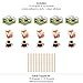 Woodland Creatures - Baby Shower or Birthday Party Centerpiece Sticks - Table Toppers - Set of 15