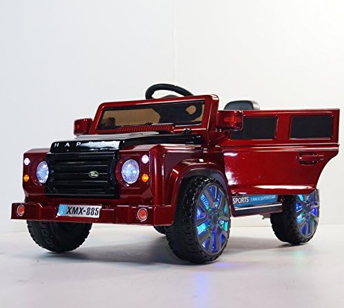 KIDS-CAR power wheels LAND ROVER JEEP STYLE . With Parent REMOTE Control. 12V BATTERY Operated. ELECTRIC power cars- Ride on Toys. MP3. Childrens cars 3 to 7 years. Ride on car Girls and Boys.