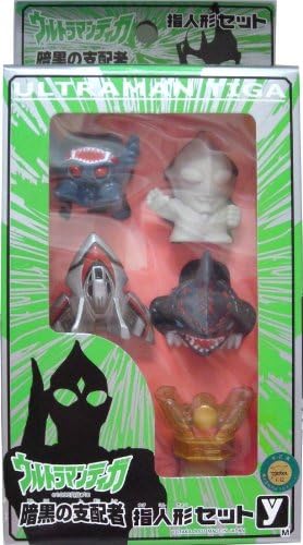 Amazon ウルトラマンティガ 暗黒の支配者 指人形セット ロボット 子ども向けフィギュア おもちゃ