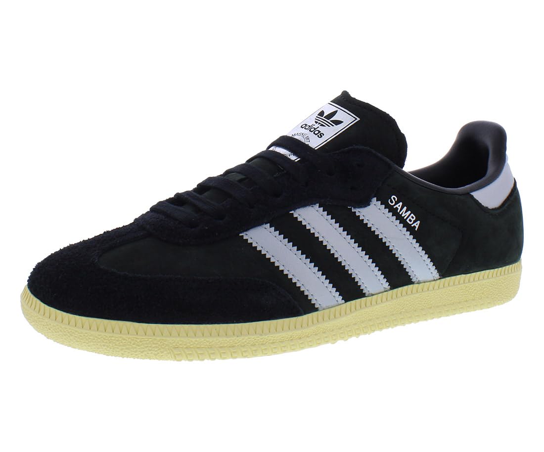 adidas Womens Samba OG Black Matte Silver Size 6.5 Image