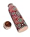 Rastogi Handicrafts Copper Bottle Hand painted Red color capacity -950 ml/33 oz for water storage