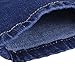 VICVIK Women Knee Skinny Denim Distressed Ripped Boyfriend Jeans (M)