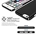 Ringke Slim Compatible with iPhone 6 Case Snug Fit Slender (Tailored Cutouts) Lightweight Thin Scratch Resistant Coating Protective Cover - SF Black