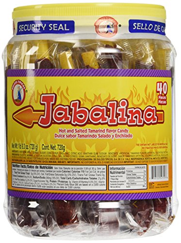 Jabalina Hot and Salted Tamrind Flavor Candy