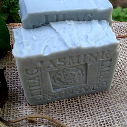 French Jasmine and Lilac Natural Bar Soap with Shea Butter Handcrafted Artisan