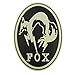 Glow Dark Metal Gear Solid Fox Hound Ground Zeroes PS4 Xbox Cosplay PVC Velcro Patch