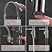 Delta Essa Matte Black Touch Kitchen Faucet with Pull Down Sprayer, Modern Single Hole Touch On Kitchen Sink Faucet, Single Handle, Matte Black 9113T-BL-DST