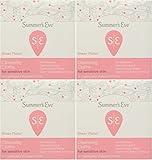 Summer's Eve Cleansing Cloth Sheer Floral, 16 Count (Pack of 4) by Summer's Eve