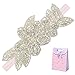 Elesa Miracle Little Baby Girl Rhinestone Flower Headband, Baby Hair Accessories in Gift Bag (1pc- Pink Headband)