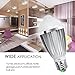 iRainy E27 7W PIR Infrared Sensor Motion Light Bulb, Warm White