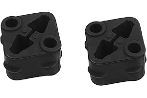 Dasbecan Rear Exhaust Pipe Support Isolator Muffler Rubber Hanger Vibration Dampener(2PCS) Compatible With Ram 1500 Truck 201