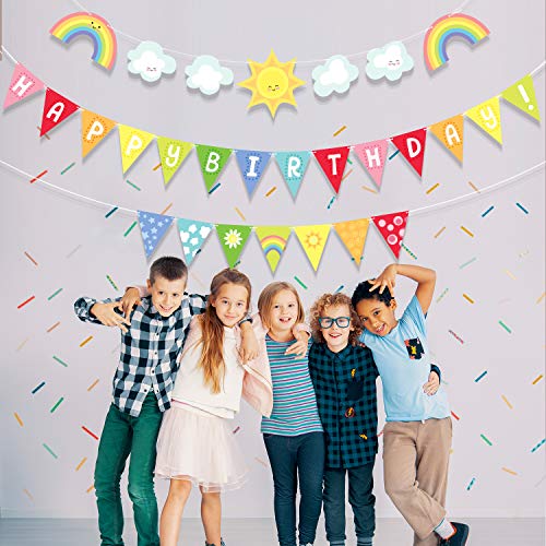 6 Rainbow+Clouds+Happy+Birthday+Banner