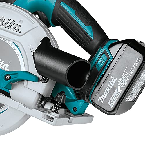 Makita DHS680Z Akku-Handkreissäge 57mm 18 V (ohne Akku, ohne Ladegerät), Blau, Silber – Bild 4
