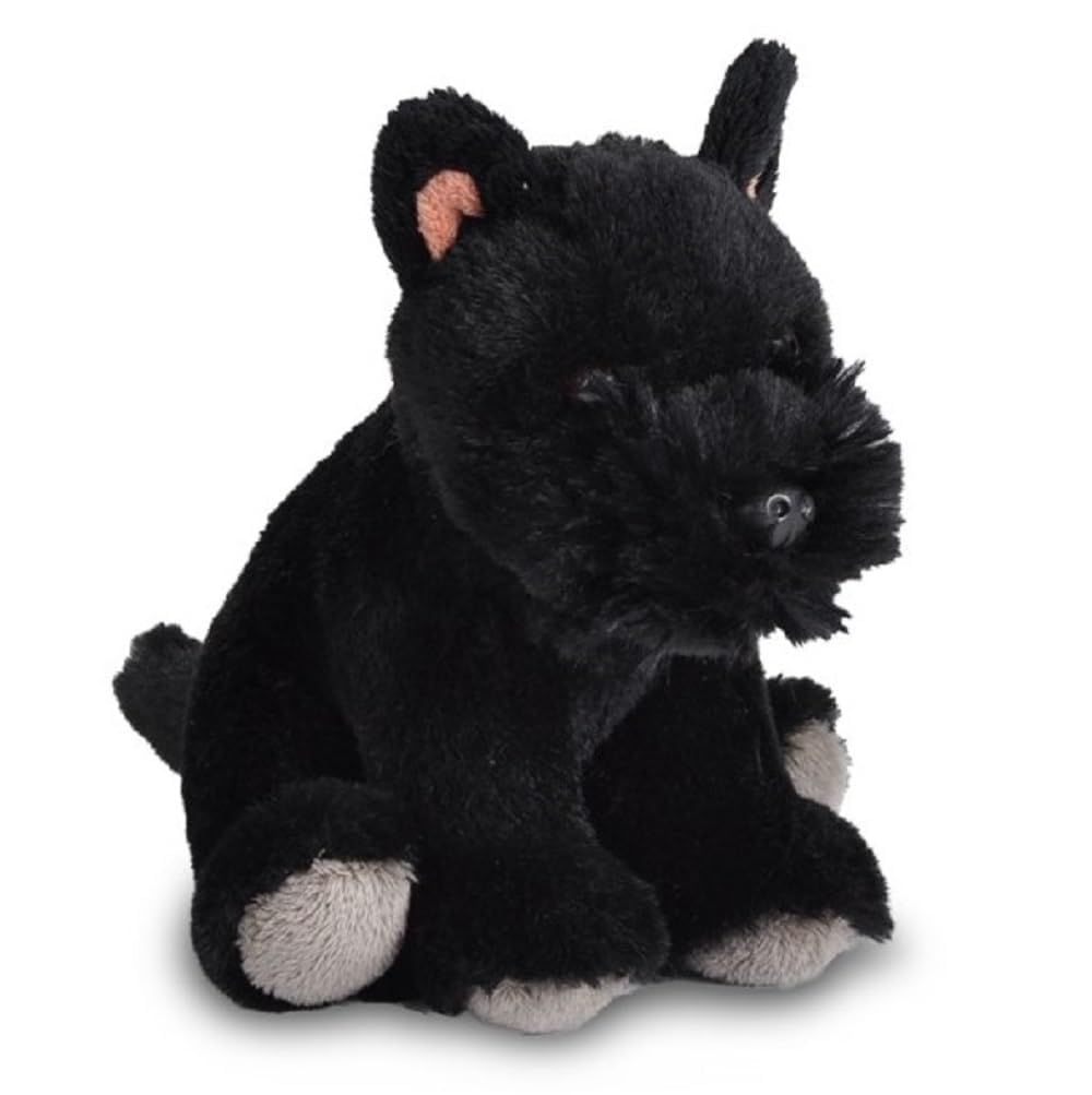 Photo 1 of Wild Republic Pocketkins Eco Scottish Terrier, Stuffed Animal, 5 Inches, Plush Toy, Made from Recycled Materials, Eco Friendly