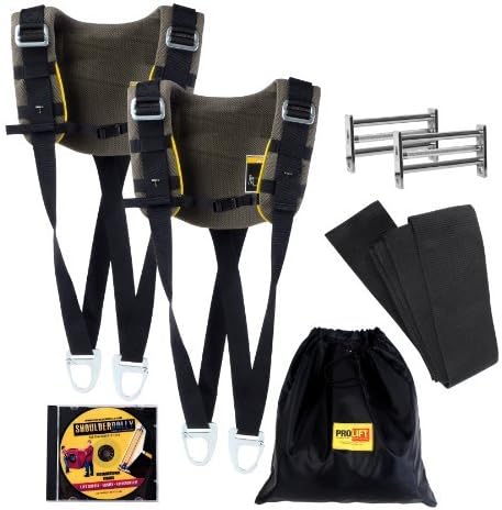 Nielsen Products Shoulder Dolly 3500 Heavy Duty Pro Lift - Padded 2-Person Lifting and Moving System For Professional Movers, Delivery Teams, Industrial and Construction Workers by Nielsen Products