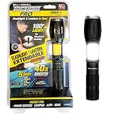 Bell + Howell TACLIGHT PRO Lantern+Flashlight in-1 with Zoom, Magnetic Base As Seen On TV - 40x Brighter (2010)