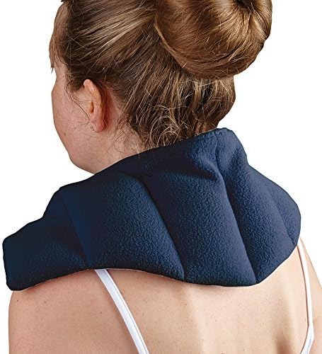 Natural Moist Microwave Wheat Pack Universal Ideal for The Neck and Shoulder - sented or Unscented (Lavender - Blue)
